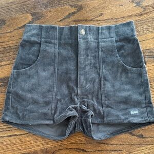 Hammies Grey Corduroy Shorts size 28. Never worn